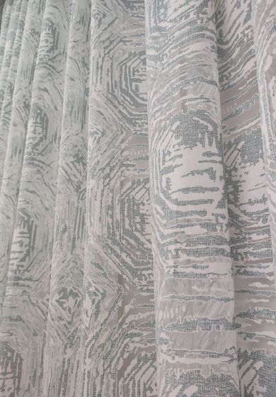 tenda a metro in devorè bianca 3 Tenda a Metro in Devorè Ottanio