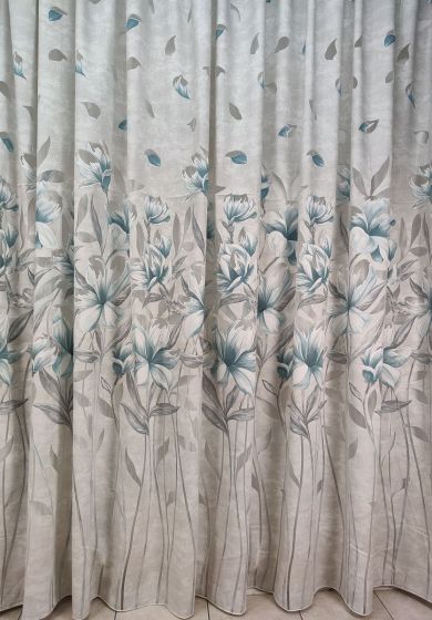 tenda a metro in devorè grigio h280 4 Tenda a Metro in Devorè Ottanio