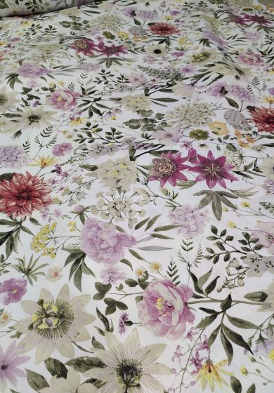 tessuto in velluto 280 cm alta rosa 11 Tessuto in Rasatello di Cotone