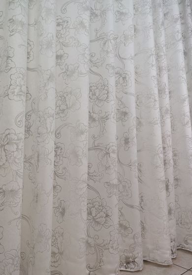 tenda a metro in devorè bianca 1 Tenda a Metro in Devorè Bianca