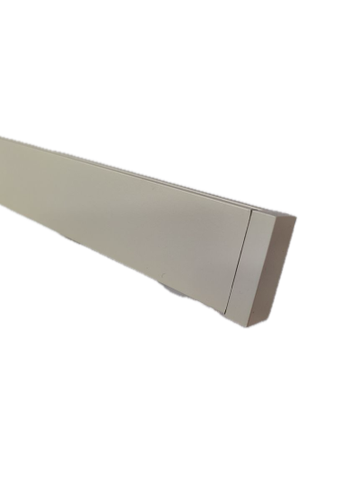 binario per tenda in alluminio sistema a onda a soffitto 5 Binario per Tenda in Alluminio Sistema a Onda a Soffitto Beige