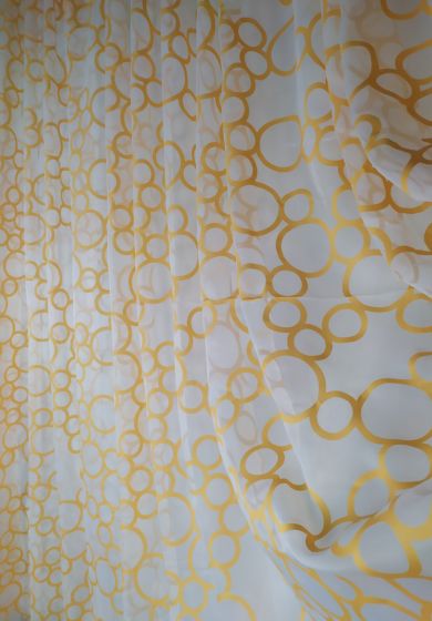 tenda a metro in devorè base piombata 2 Tenda a Metro in Devorè Base Piombata Arancio