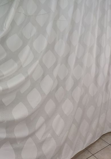 tenda a metro in devorè tortora 4 Tenda a Metro in Devorè bianca