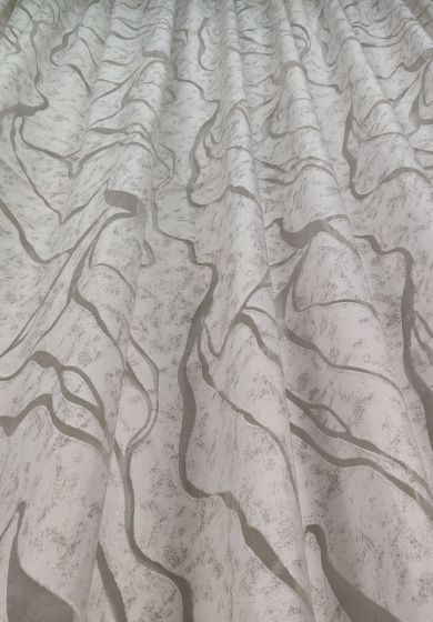 tenda a metro in devorè tortora 4 Tenda a Metro in Devorè Grigio perla