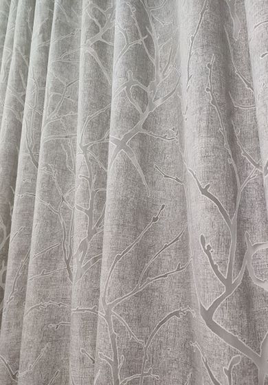 tenda a metro in devorè rosa 10 Tenda a Metro in Devorè Base Piombata Grigio