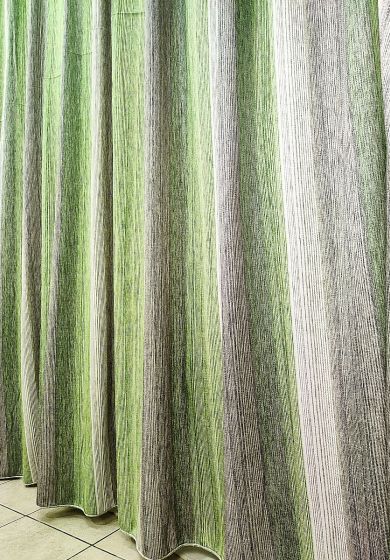 tenda a metro in tulle con base orlata altezza 3 metri rosa 8 Tenda a Metro in Bouclè Effetto Lino Verde