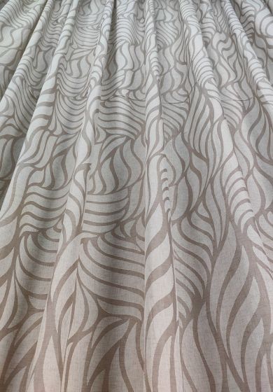 tenda a metro in devorè altezza 3 metri grigio 5 Tenda a Metro in Devorè Altezza 3 Metri Effetto lino Col. Tortora