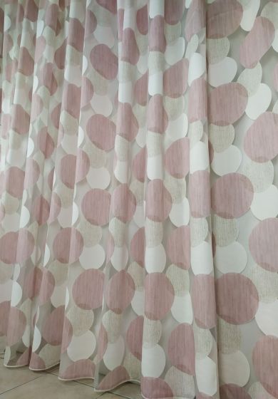 tenda a metro in devorè base piombata altezza 3 metri grigio 7 Tenda a Metro in Devorè Base Piombata Altezza 3 Metri Rosa