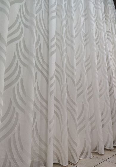 tenda a metro in devorè grigio 5 Tenda a Metro in Devorè bianco