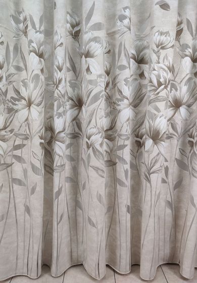 tenda a metro in devorè grigio h280 6 Tenda a Metro in Devorè Tortora