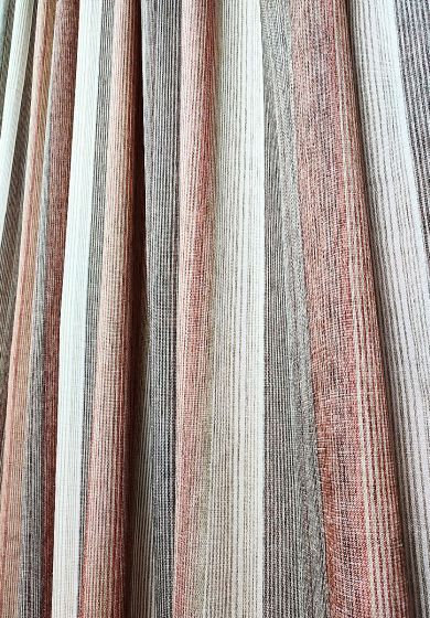 tenda a metro in tulle con base orlata altezza 3 metri rosa 9 Tenda a Metro in Bouclè Effetto Lino mattone