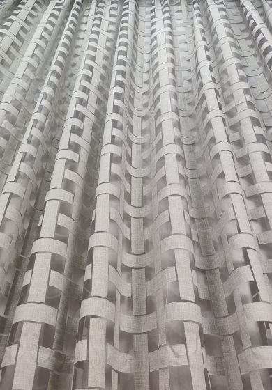 tenda a metro in devorè fiore 7 Tenda a Metro in Devorè Grigio