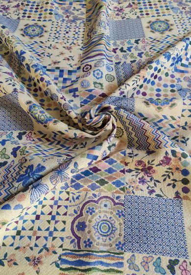 tappezzeria pesante gobelin 280 cm x 280 cm maiolica 12 Tappezzeria Pesante Gobelin 280 cm x 280 cm Farfalle