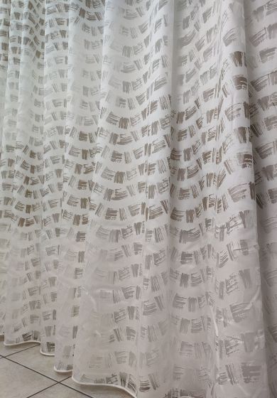 tenda a metro in devorè grigio 4 Tenda a Metro in Devorè Tortora