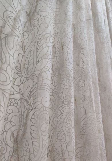 tenda a metro in devorè grigio 5 Tenda a Metro in Devorè Tortora