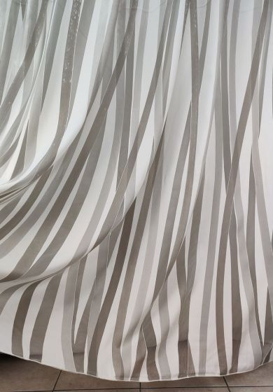 tenda a metro in devorè bianco 6 Tenda a Metro in Devorè Tortora