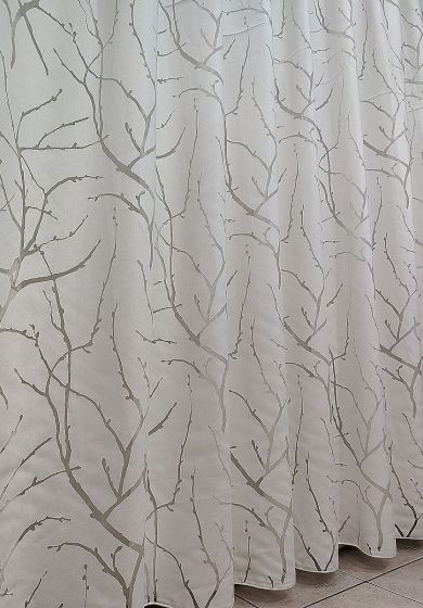 tenda a metro in devorè grigio 11 Tenda a Metro in Devorè Bianca