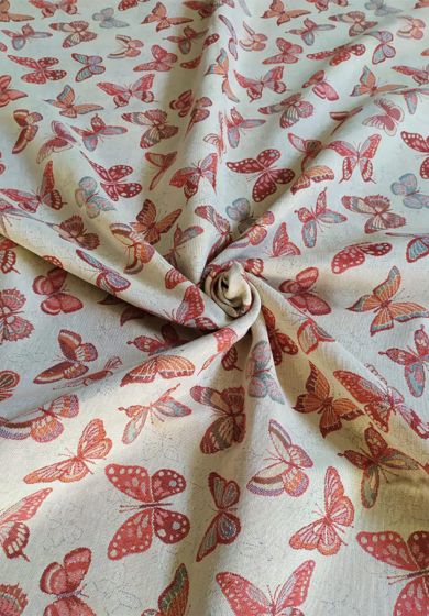 Tappezzeria Pesante Gobelin 280 cm x 280 cm Farfalle