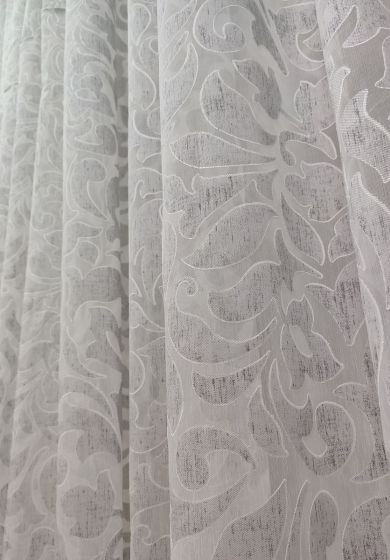 Tenda a Metro in Devorè Grigio