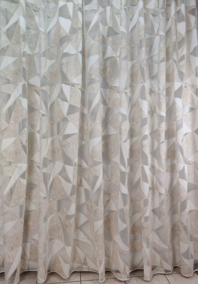 Tenda a Metro in Devorè beige