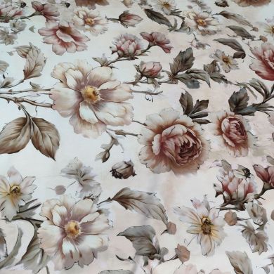 Tessuto in Velluto 280 cm Alta Beige