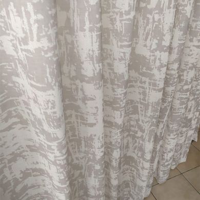 Tenda a Metro Effetto Misto Lino con Base Piombata Altezza 3 Metri Grigio
