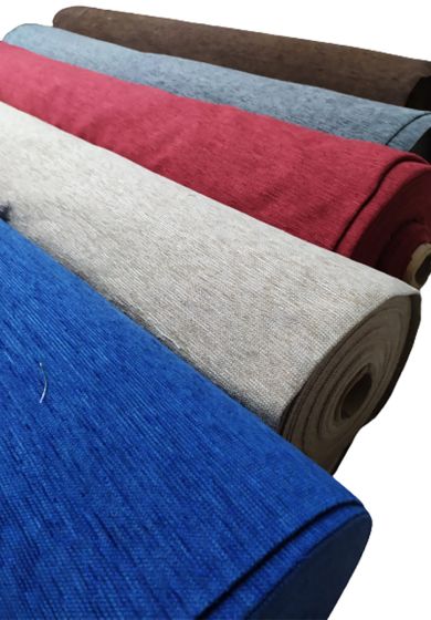 Tappezzeria Stoffa Tessuto a Metraggio in Ciniglia Altezza 280 Cm