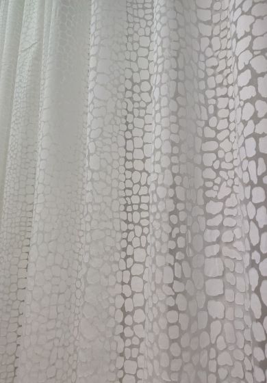 Tenda a Metro in Devorè Bianco