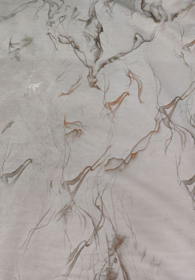 Tessuto in Velluto H.280 cm  Marmorizzato Beige