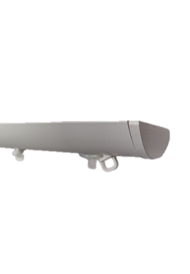 binario per tenda in alluminio sistema a onda a soffitto oro 6 Binario a Onda a Soffitto Modello ARCO Bianco