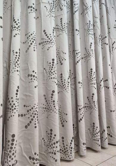 Tenda a Metro in Devorè Grigio