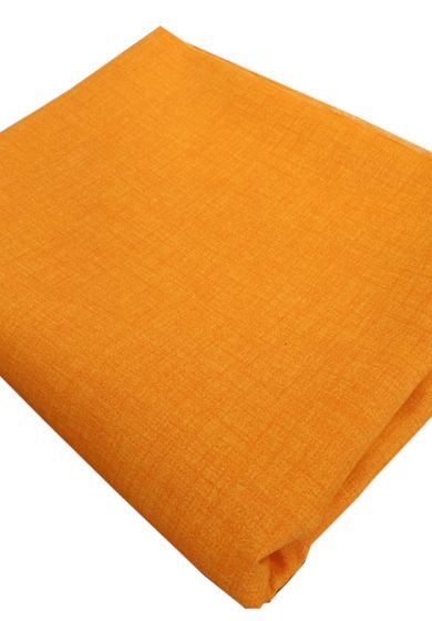 Tappezzeria in Cotone Stampato 280 cm x 280 cm Arancione