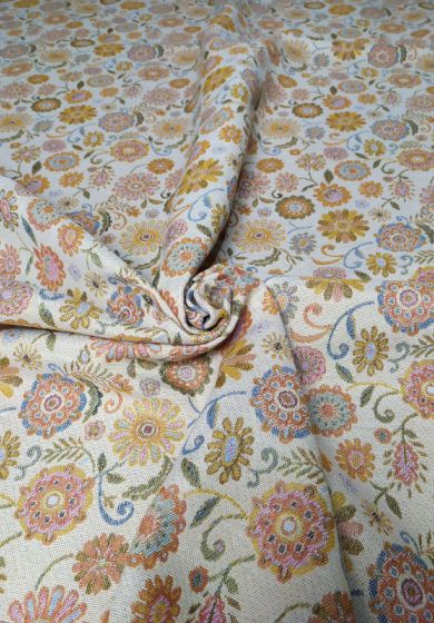 Tappezzeria Stoffa Tessuto in Gobelin a Metro H. 280 cm