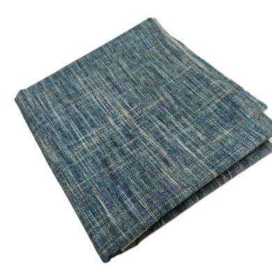 Tappezzeria in Cotone Stampato 280 cm x 280 cm Damascato Blu