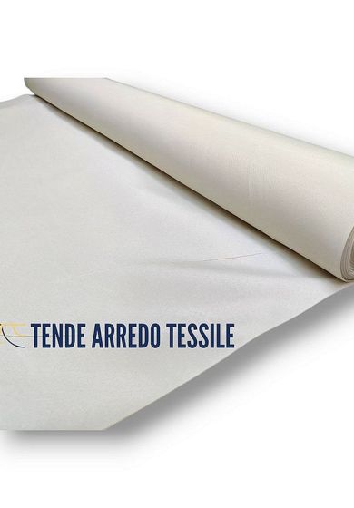 Tessuto BIANCO per Tende da Sole Esterno a Metraggio  170 cm