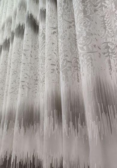 tenda a metro in devorè grigio 1 Tenda a Metro in Devorè Grigio