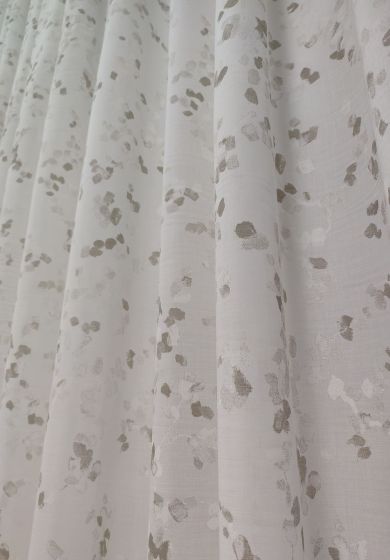 tenda a metro in bouclè effetto lino arancio 7 Tenda a Metro in Bouclè Effetto Lino Tortora