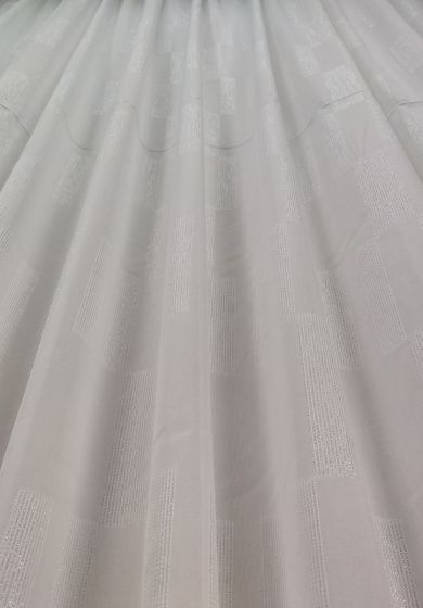 Tenda a Metro effetto lino Argento