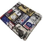 tappezzeria in cotone stampato 280 cm x 280 cm route 66 18 Tappezzeria in Cotone Stampato 280 cm x 280 cm Route 66