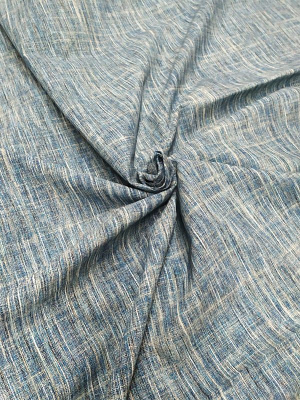 Tappezzeria in Cotone Stampato 280 cm x 280 cm Damascato Blu - immagine 2