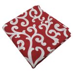 tappezzeria in cotone stampato 280 cm x 280 cm rosso 18 Tappezzeria in Cotone Stampato 280 cm x 280 cm Rosso