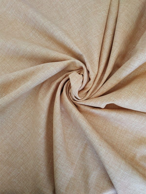 Tappezzeria in Cotone Stampato 280 cm x 280 cm Panna Scuro