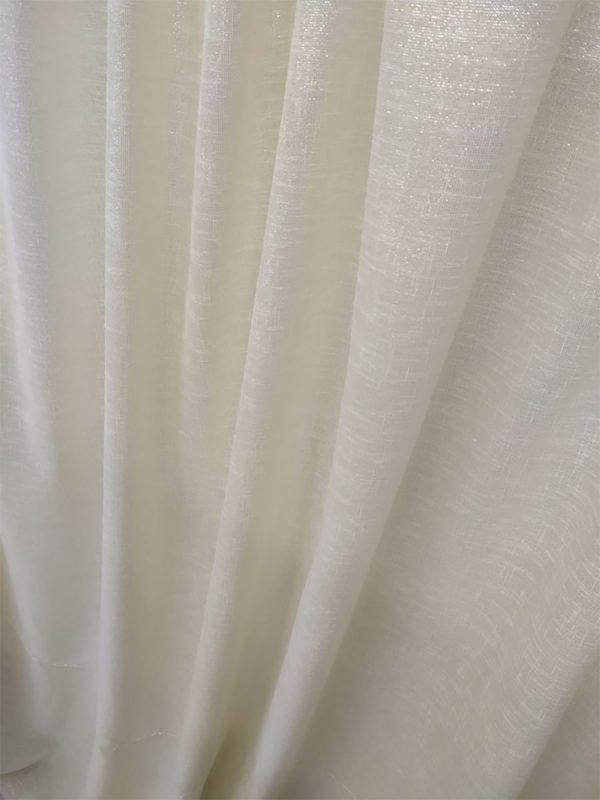 Tenda a Metro in Bouclè con filamenti Laminati base Piombata - immagine 4