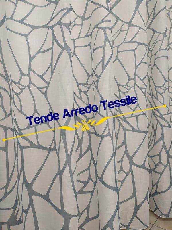 Tenda a Metro in Bouclè Effetto Lino base Piombata Altezza 3 Metri - immagine 7