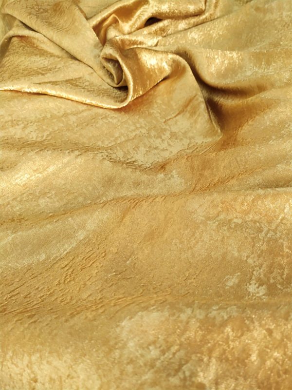 Tappezzeria Stoffa Tessuto Alcantara Effetto Vellutato a Metraggio Altezza 280 CM Ideale per Copri Tavola Divano Cadute per Tende Mantovane Giallo - immagine 3