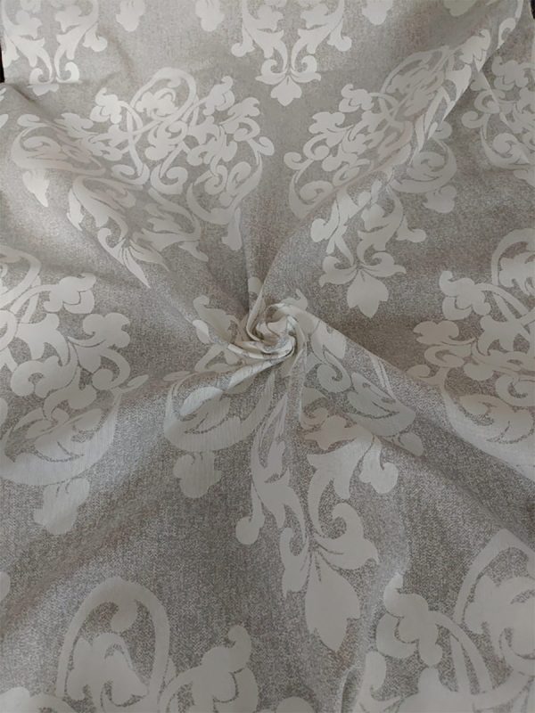 Tappezzeria in Cotone Stampato 280 cm x 280 cm Argento - immagine 2