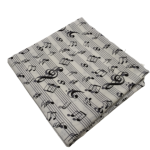 tappezzeria in cotone stampato 280 cm x 280 cm note musicali 18 Tappezzeria in Cotone Stampato 280 cm x 280 cm Note Musicali