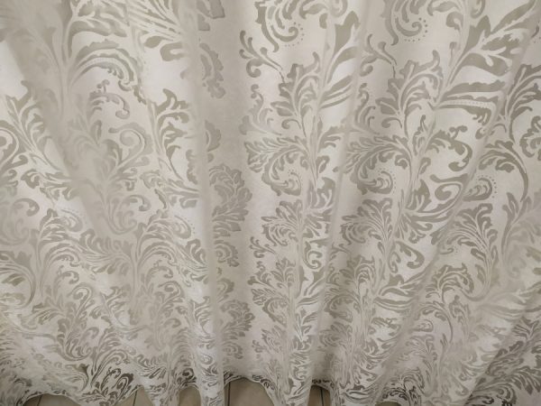 Tenda a Metro in Devorè con Base Piombata Altezza 3 Metri Bianco - immagine 6