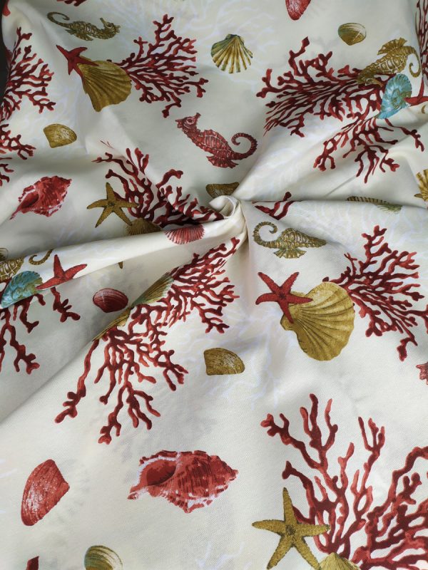 Tessuto in cotone stampato