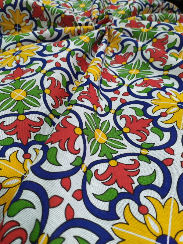 Tappezzeria in Cotone Stampato cm 280x280 - immagine 3